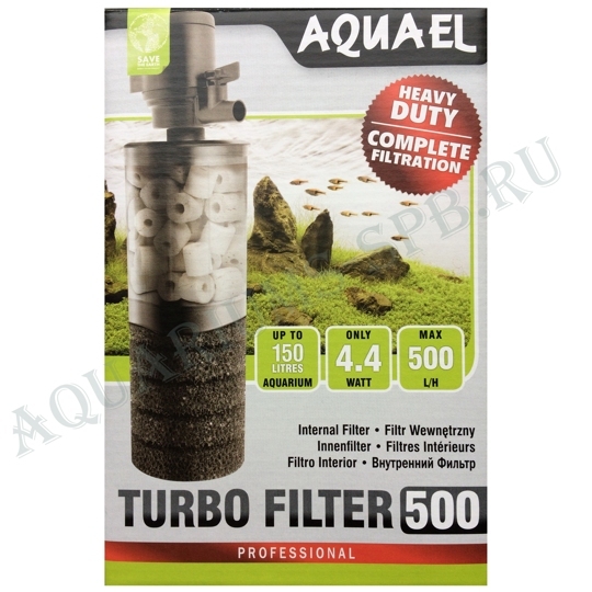 Фильтр для аквариума внутренний AQ Turbo 500